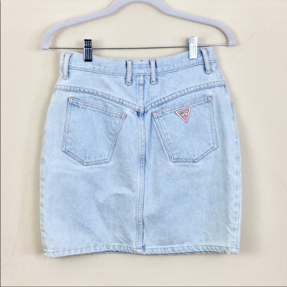 FLASH SALE Vintage Guess Denim Skirt
